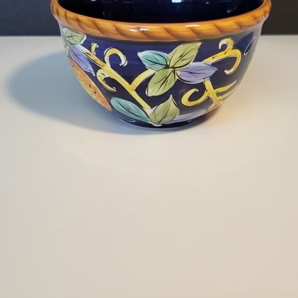 Tabletop Unlimited Villa Bellagio 4.5 inch Bowl  Hand Painted Decorative - Picture 3 of 9